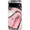 Pink Marble Ink Google Pixel 10 Clear Case